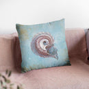 Treasures From The Sea Iii Watercolor Throw Pillow By Danhui