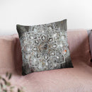 Mandala In Neutral Ii Throw Pillow By Danhui