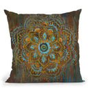 Bombay Bohemian Throw Pillow By Danhui