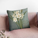 December Narciss Throw Pillow By Danhui