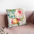 Garden Bouquet I Throw Pillow By Danhui