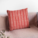 Floursack Holiday Bright Pattern Ivb Throw Pillow By Danhui