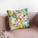 Happy Garden Throw Pillow By Danhui