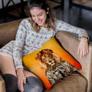 Go Flight Throw Pillow By Duro Print