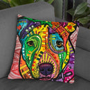 Eyes Are The Window To The Soul Throw Pillow By Dean Russo