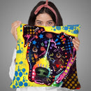 B2 Throw Pillow By Dean Russo