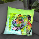 The Star Of My Life Throw Pillow By Dean Russo