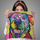 Dan Throw Pillow By Dean Russo