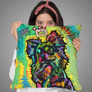 The Star Throw Pillow By Dean Russo