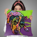 Indelible Jack Throw Pillow By Dean Russo