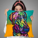 Never Me Throw Pillow By Dean Russo