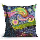 Starry Night 2 Throw Pillow By Dean Russo