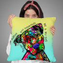 The Only Person Throw Pillow By Dean Russo