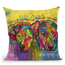 Together Throw Pillow By Dean Russo