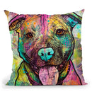 Hey Smile Throw Pillow By Dean Russo