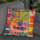 Tomato On Mushrooms Throw Pillow By Dean Russo