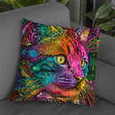 Felis Throw Pillow By Dean Russo