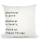 Words Of Encouragement Iv Throw Pillow By Emily Adams