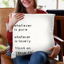 Words Of Encouragement Iv Throw Pillow By Emily Adams