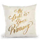 Shoe Fetish Quotes Iv Light Throw Pillow By Emily Adams
