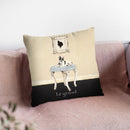 Le Growl Square 12X12 Throw Pillow By Emily Adams