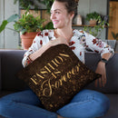 Shoe Fetish Quotes Vii Dark Throw Pillow By Emily Adams