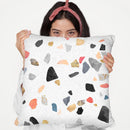 Terrazzo Treasure Throw Pillow By Elisabeth Fedrikson
