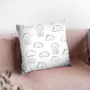 Neighborhood Pals Pattern Ia Throw Pillow By Farida Zaman