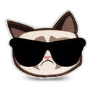 Grumpy Cat Cool Throw Pillow