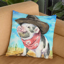 Wild West Throw Pillow By George Dyachenko