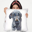 Great Dane Throw Pillow By George Dyachenko