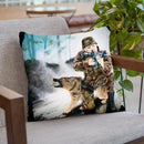 Armor Of God Throw Pillow By Holly Simental