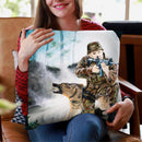 Armor Of God Throw Pillow By Holly Simental