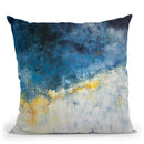 Yellow Bloom Throw Pillow By Image Conscious