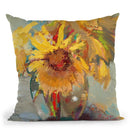 Water Globe Blossoms Throw Pillow By Image Conscious