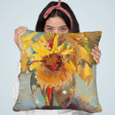 Water Globe Blossoms Throw Pillow By Image Conscious
