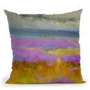 Field Of Lavenders 1 Throw Pillow By Image Conscious