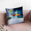 Time And Space Throw Pillow By Jan Griggs