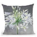 Cleome Splash I Throw Pillow By Julia Purinton