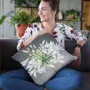 Cleome Splash I Throw Pillow By Julia Purinton
