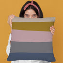 Abstract V Throw Pillow By June Journal