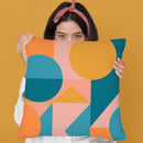 Geometric Xiv Throw Pillow By June Journal