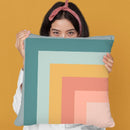 Geometric Xxviii Throw Pillow By June Journal