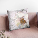 Blooming Sketch Throw Pillow By James Wiens
