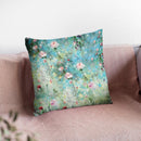 In The Garden Where Fairies Play Throw Pillow By Kathleen Reits