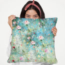 In The Garden Where Fairies Play Throw Pillow By Kathleen Reits