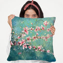 Magnolia Branches Throw Pillow By Kathleen Reits