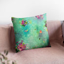 Pretty Bouquets Throw Pillow By Kathleen Reits