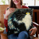 Bernard Throw Pillow By Kim Huskins