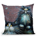Bess And Boots Throw Pillow By Kim Huskins